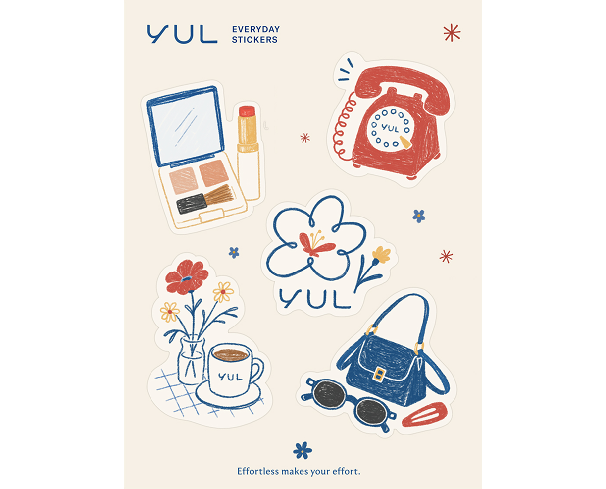 YUL オリジナルステッカー